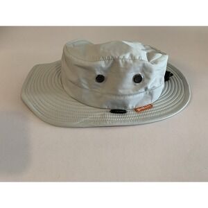 Shelta Osprey Performance Sun Hat M/L No Flop Boonie Sailing Hiking Kayak Grey